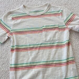 Kids Striped Short Sleeve Tee